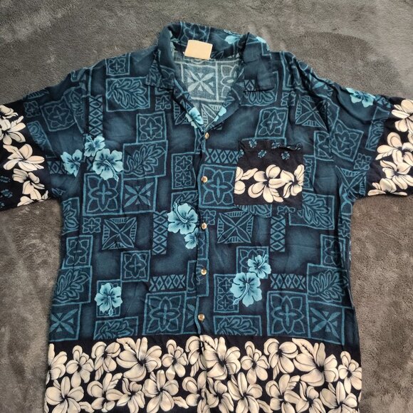 Men's "Hawaiian" Shirt - from the Bahamas - Size XL - Picture 1 of 5